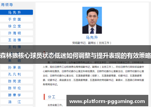 森林狼核心球员状态低迷如何调整与提升表现的有效策略